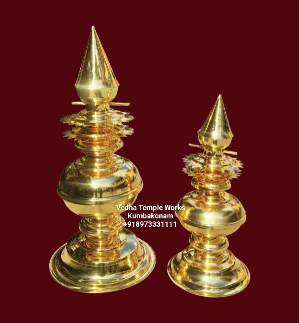 Gold Coated Copper Kubura Kalasam